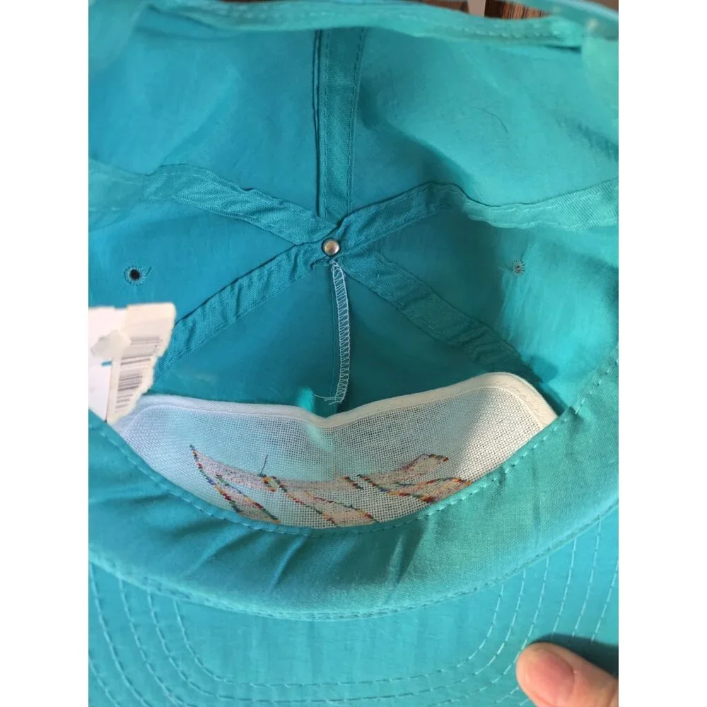 NWT Vintage Boeing 777 Hat Teal Embroidered‎ Adjustable Snapback